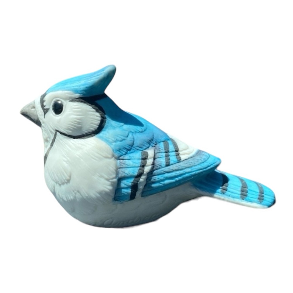 Blue Jay Ceramic Figurine Andrea by Sadek